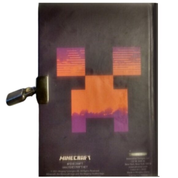Minecraft Diary (Journal & Diary) with Lock & Make Yourself A Priority Log Book - Picture 4 of 9